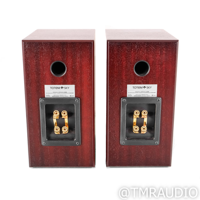 Totem Acoustic Sky Bookshelf Speakers; Mahogany Pair