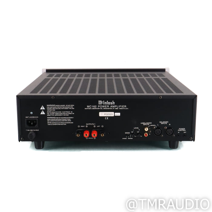 McIntosh MC162 Stereo Power Amplifier