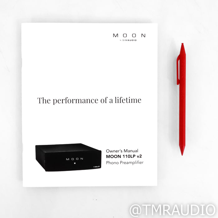 SimAudio Moon 110LP V2 Phono Preamplifier