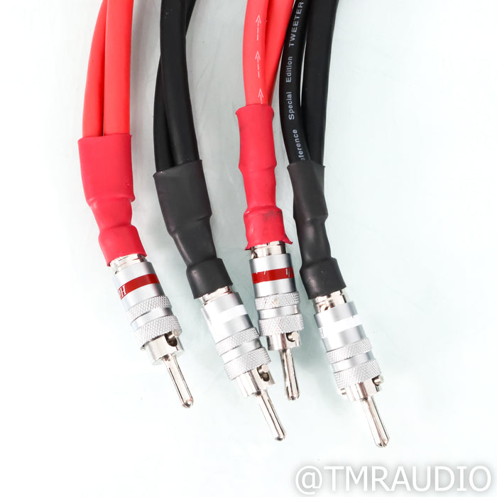 Harmonic Technology Pro-9 REF SE Bi-Wire Speaker Cable; 8ft Pair