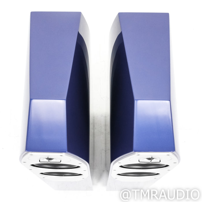 EgglestonWorks Emma Evo Floorstanding Speakers; Bugatti Blue Pair