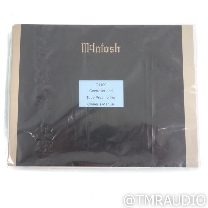 McIntosh C1100 Stereo Tube Preamplifier; MM & MC Phono (Unused)