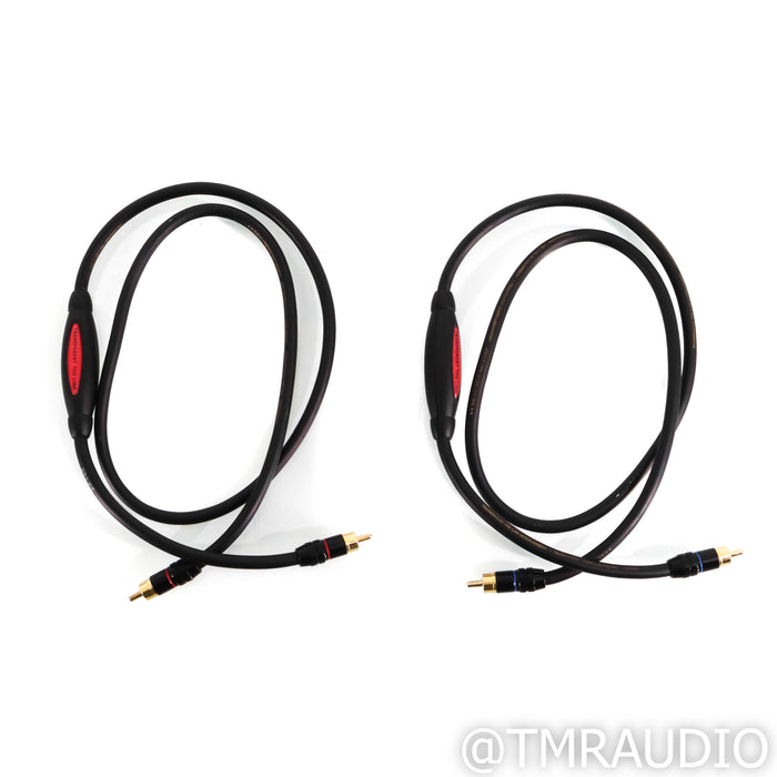 Transparent Audio Link RCA Cables; 1m Pair Interconnects