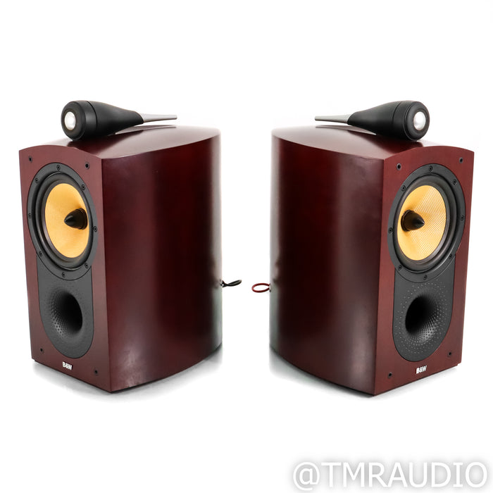 Bowers & Wilkins Nautilus 805 Bookshelf Speakers; Cherrywood Pair
