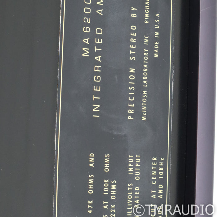 McIntosh MA6200 Vintage Stereo Integrated Amplifier
