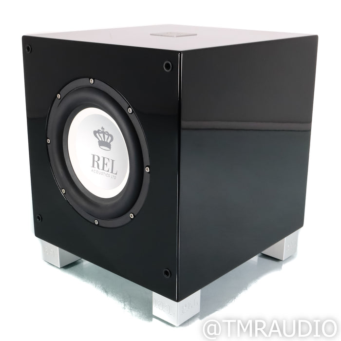 REL Acoustics T/7i 8" Powered Subwoofer; Gloss Black