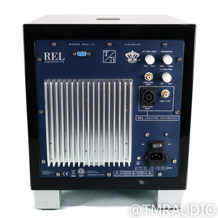 REL Acoustics T/7i 8" Powered Subwoofer; Gloss Black