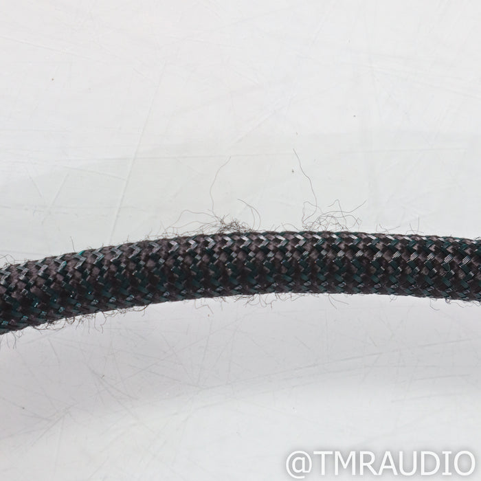 AudioQuest Earth XLR Cables; 1m Pair Balanced Interconnects; 72v DBS