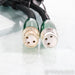 AudioQuest Earth XLR Cables; 1m Pair Balanced Interconnects; 72v DBS