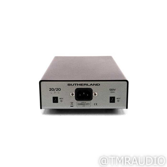 Sutherland Engineering 20/20 MK2 MM / MC Phono Preamplifier; w/ LPS
