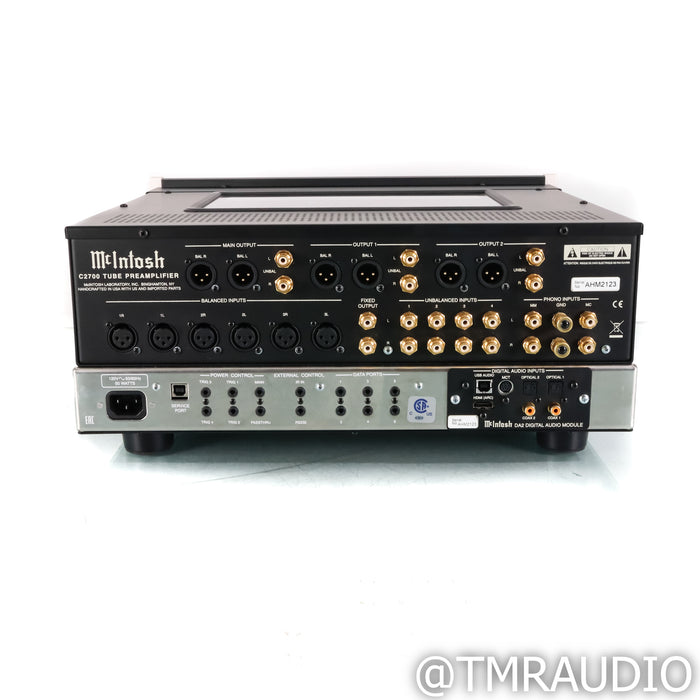 McIntosh C2700 Stereo Tube Preamplifier; MM & MC Phono