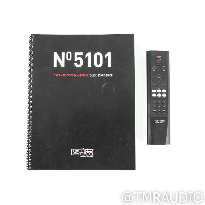 Mark Levinson No. 5101 Streaming CD/SACD Player; D/A Converter