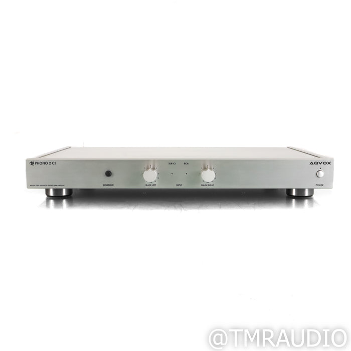 AQVOX Phono 2 Ci MkII MM / MC Phono Preamplifier (XLR Input No Audio)