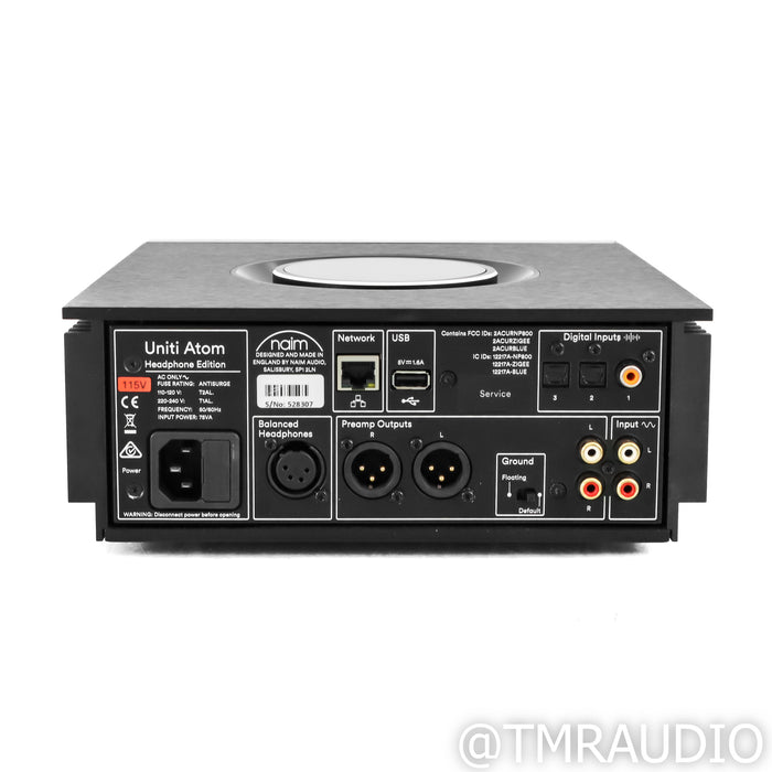 Naim Uniti Atom Headphone Edition Streaming Headphone Amplifier