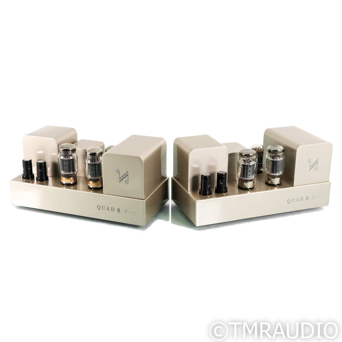 Quad QII Forty Monoblock Tube Power Amplifiers; Pair
