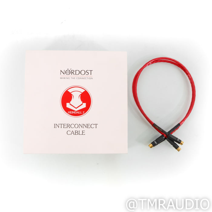 Nordost Heimdall 2 RCA Cables; 0.6m Pair Interconnects