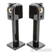 Bowers & Wilkins PM1 Bookshelf Speakers; Mocha Gloss Pair w/ Stands