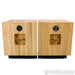 Fern & Roby Cube Bookshelf Speakers; Heart Pine Pair