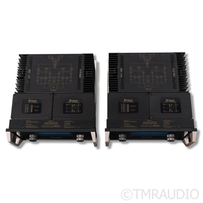 McIntosh MC611 Quad Balanced MonoBlock Power Amplifier; Pair