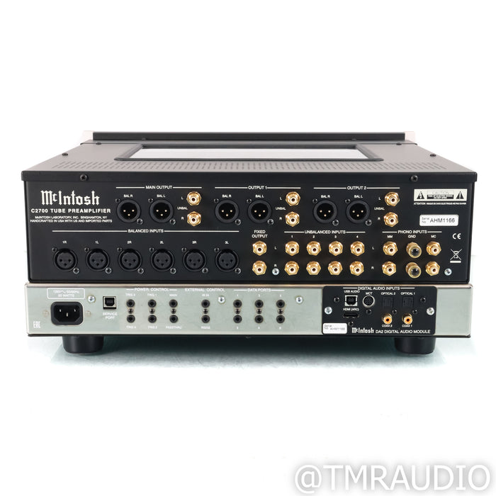 McIntosh C2700 Stereo Tube Preamplifier; MM & MC Phono
