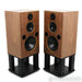 Harbeth 40.2 40th Annv. Edition Bookshelf Speakers; Walnut Pair w/ Skylan Stands