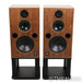Harbeth 40.2 40th Annv. Edition Bookshelf Speakers; Walnut Pair w/ Skylan Stands