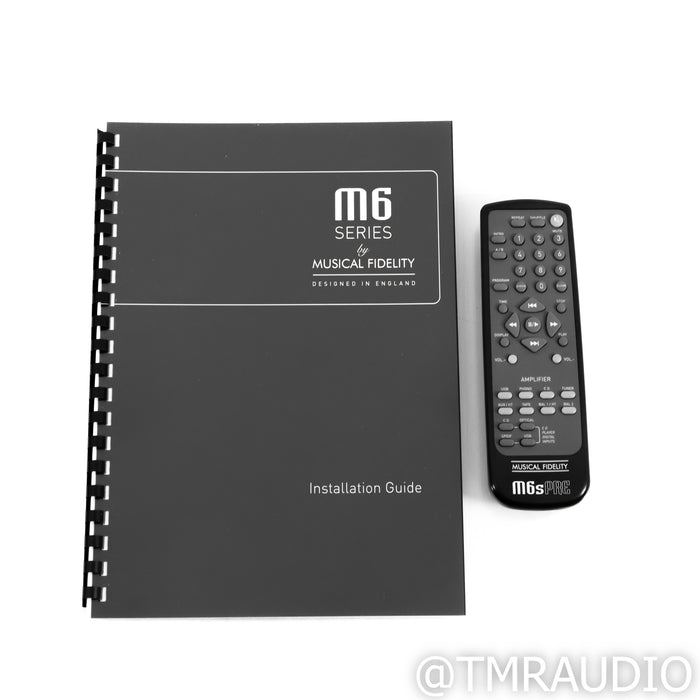 Musical Fidelity M6sPRE Stereo Preamplifier; MM & MC Phono