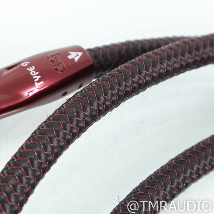 AudioQuest Type 9 Speaker Cables; 3m Pair
