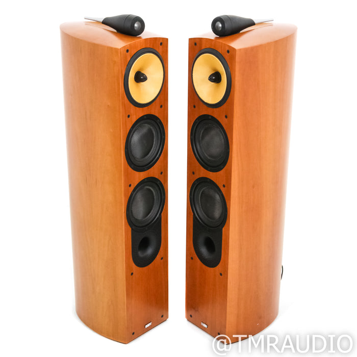 Bowers & Wilkins Nautilus 804 Floorstanding Speakers; Cherrywood Pair