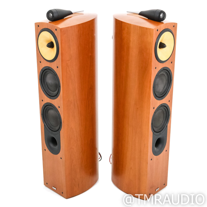 Bowers & Wilkins Nautilus 804 Floorstanding Speakers; Cherrywood Pair