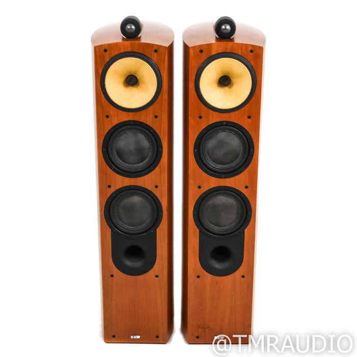 Bowers & Wilkins Nautilus 804 Floorstanding Speakers; Cherrywood Pair