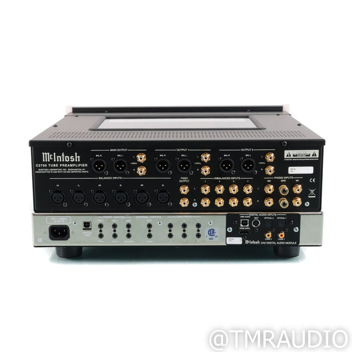 McIntosh C2700 Stereo Tube Preamplifier; MM & MC Phono