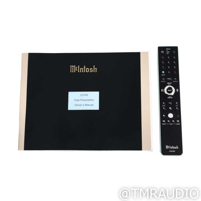 McIntosh C2700 Stereo Tube Preamplifier; MM & MC Phono