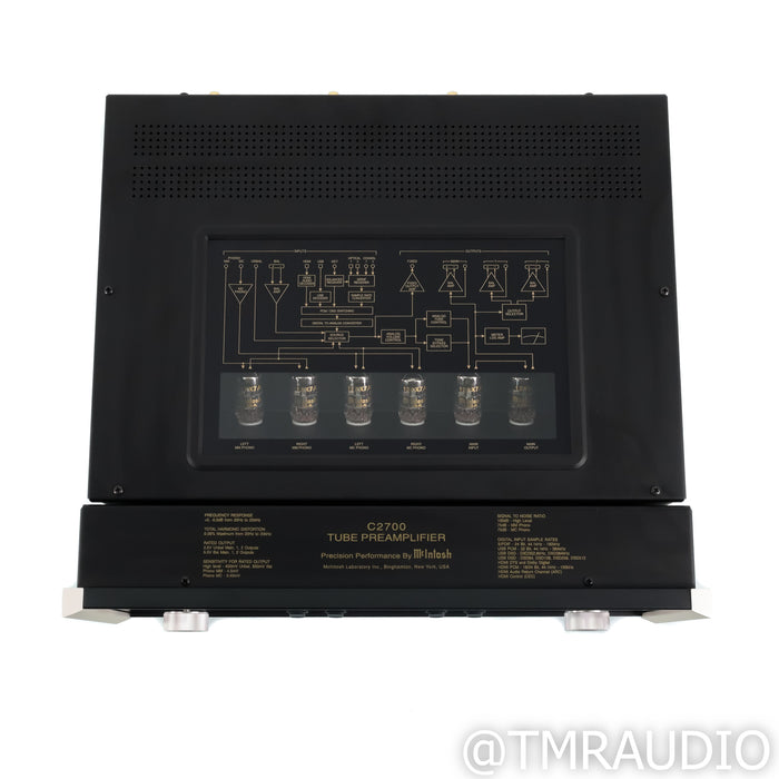 McIntosh C2700 Stereo Tube Preamplifier; MM & MC Phono