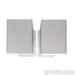 Mon Acoustics PlatiMon VC One Bookshelf Speakers; Silver Pair with Stands