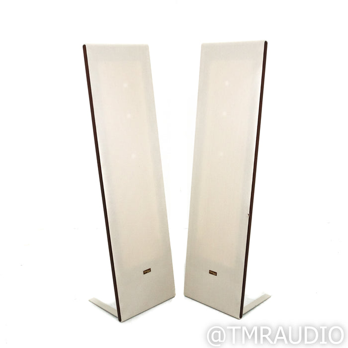 Magnepan MG .7 Floorstanding Speakers; Dark Cherry & Off-White Pair