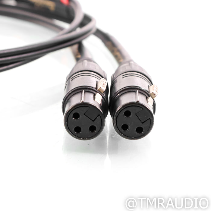 Audience Au24 XLR Cables; 1m Pair Balanced Interconnects