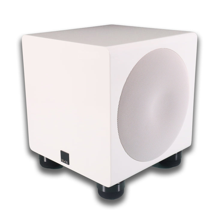 SVS 3000 Micro Dual 8" Powered Subwoofer; Piano Gloss White