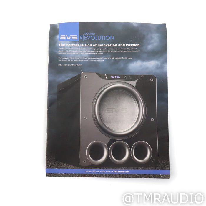 SVS 3000 Micro Dual 8" Powered Subwoofer; Piano Gloss White