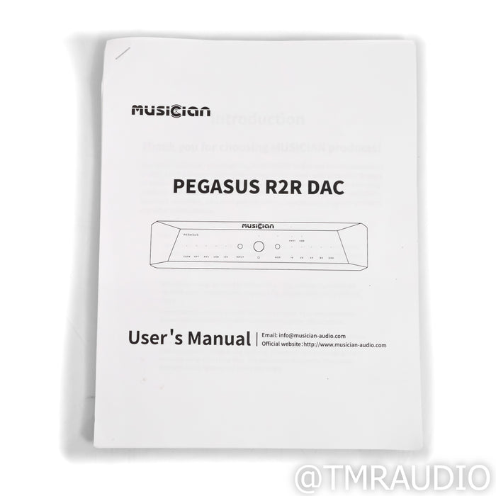 Musician Audio Pegasus R2R DAC; D/A Converter