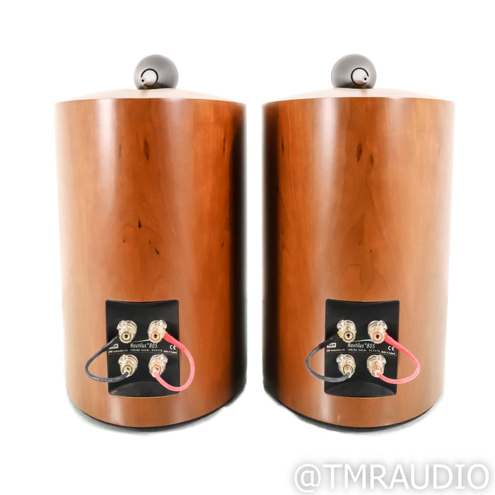 Bowers & Wilkins Nautilus 805 Bookshelf Speakers; Natural Cherry Pair