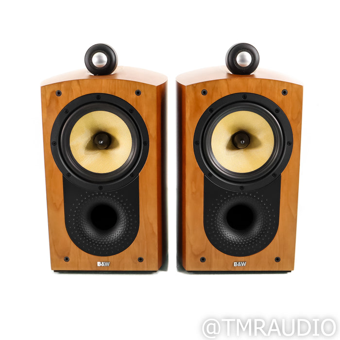 Bowers & Wilkins Nautilus 805 Bookshelf Speakers; Natural Cherry Pair