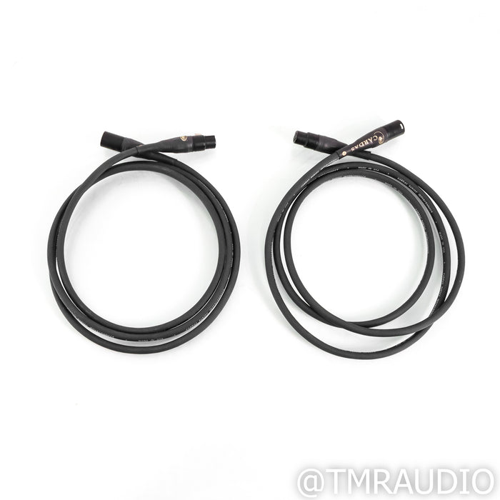 Cardas Audio Parsec XLR Cables; 2m Pair Balanced Interconnects