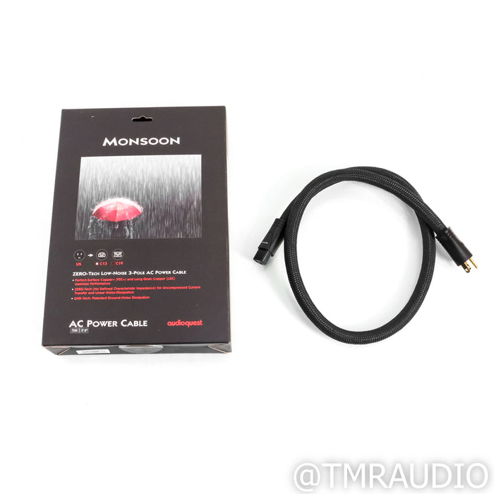 AudioQuest Monsoon Power Cable; 1m AC Cord