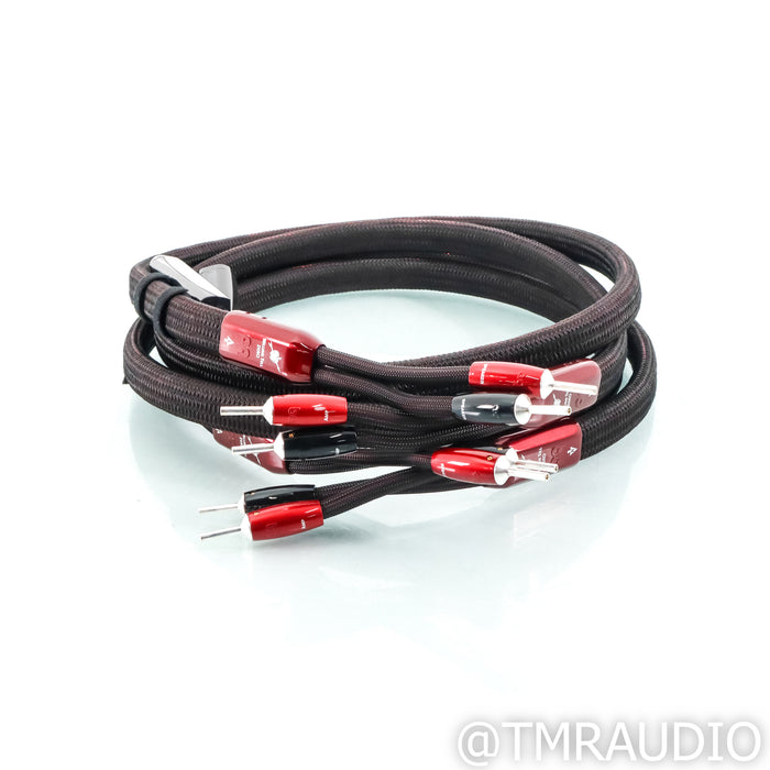 AudioQuest William Tell Zero Speaker Cables; 5ft Pair