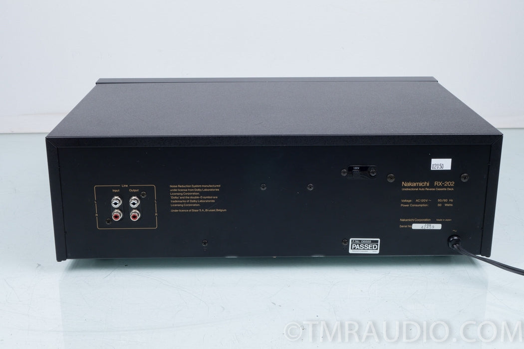 Nakamichi RX-202 Cassette Deck / Tape Recorder