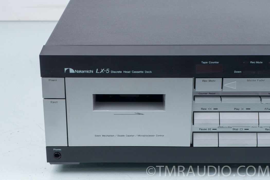 Nakamichi LX-5 Cassette Deck / Tape Recorder