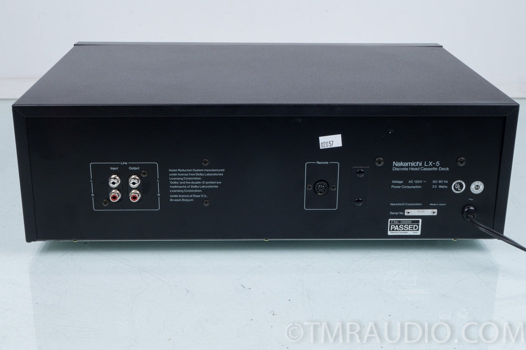 Nakamichi LX-5 Cassette Deck / Tape Recorder