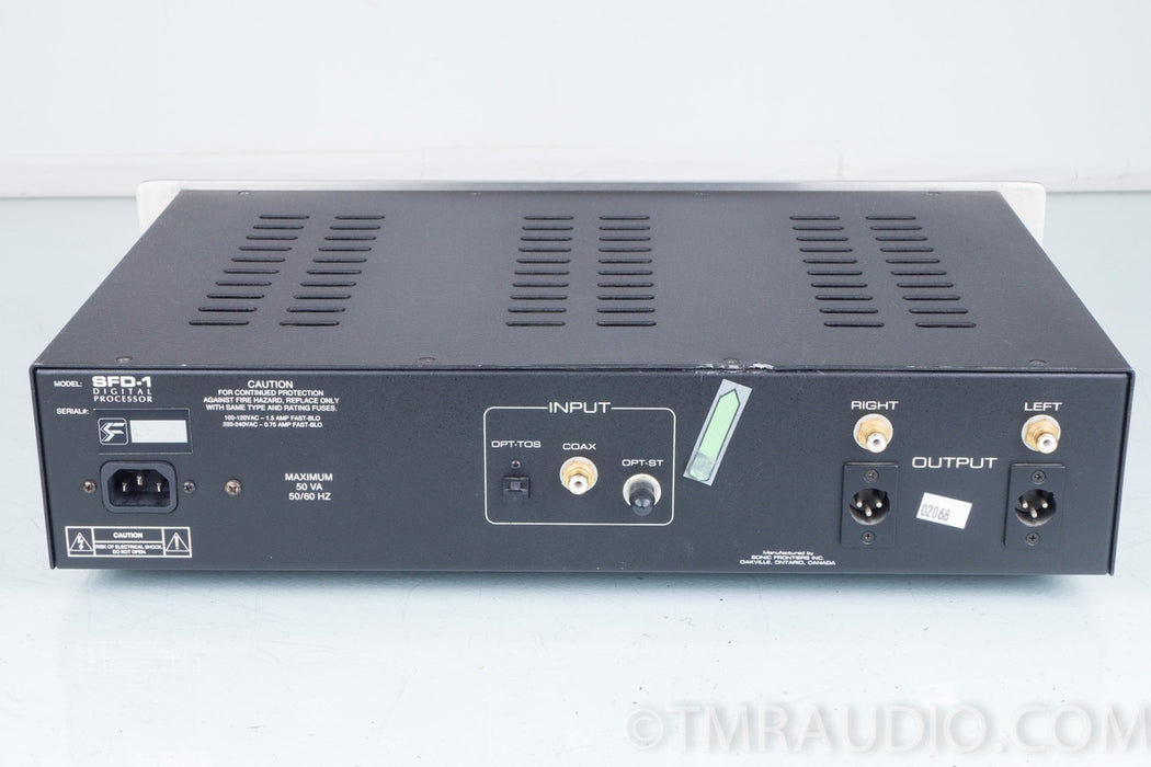 Sonic Frontiers SFD-1 Mk II Tube DAC