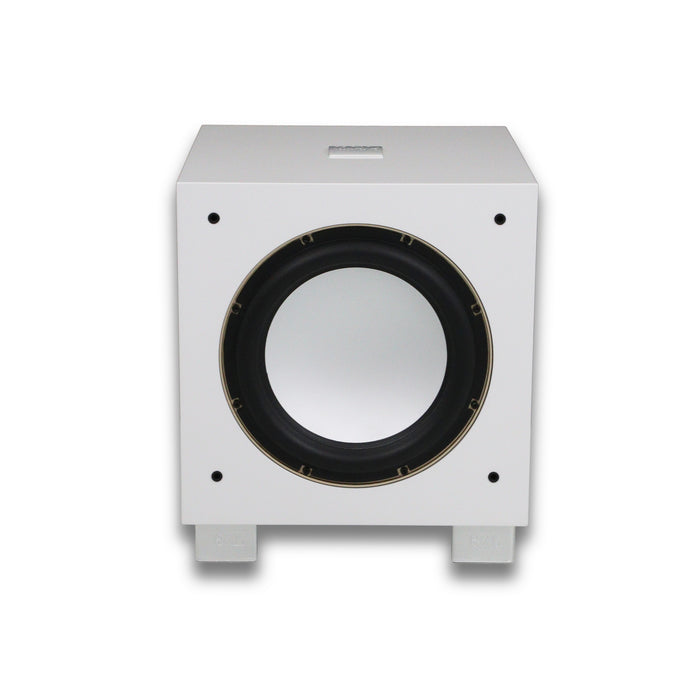 REL Acoustics S/5 SHO 12" Powered Subwoofer; Piano White